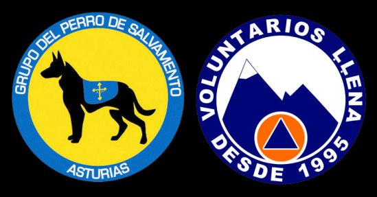 GPS Asturias y Voluntarios de Lena - Logos